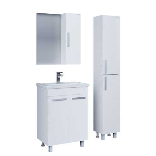 Зеркало-шкаф Grossman Нео 207023 70х70 подвесной цвет белый