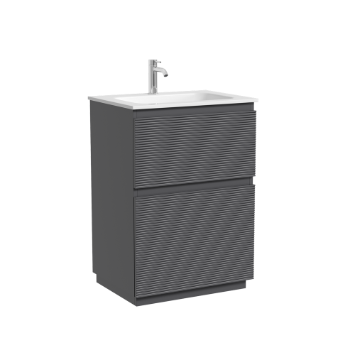 Тумба под раковину Sancos FOLK Floor FL60FGS 60х40 напольная цвет серый