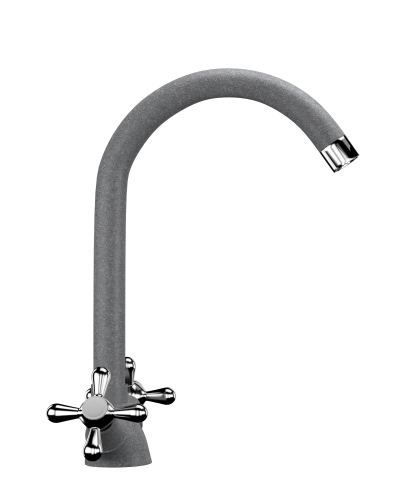 Смеситель для кухни Ulgran Classic U-012-342 на мойку графит