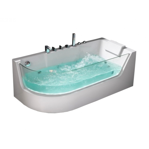 Ванна акриловая Frank 2015105 170х80 угловая асимметричная с каркасом