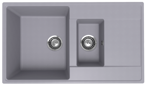 Кухонная мойка Ulgran Quartz Prima 860 1,5 K-05 85х50 цвет серый