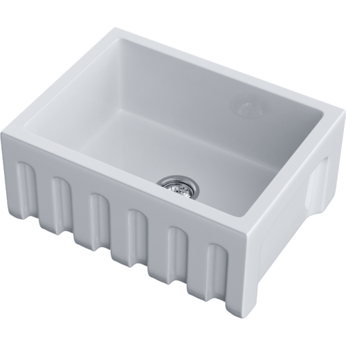 Кухонная мойка Omoikiri Mikura 61 4993257 60х45 цвет белый