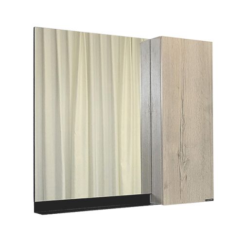 Зеркало-шкаф Comforty Бонн 00-00012610CF 90х80 подвесной цвет бежевый