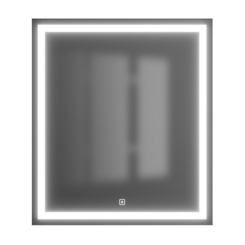 Зеркало с подсветкой и антизапотевателем Uperwood Tanos 291020221 70х80 подвесное