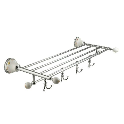 Полка-держатель для полотенец с 4-мя крючками Migliore Provance 17667