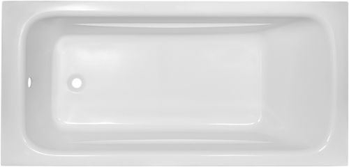 Ванна акриловая C-Bath CBQ011002 180х70 пристенная прямоугольная