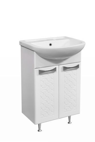 Тумба под раковину Stella Polar Ванда SP-00000200 50х30 напольная цвет белый