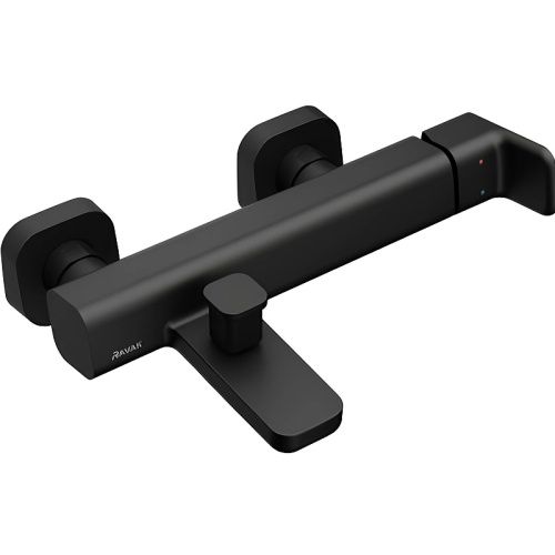 Смеситель Ravak 10° X070152 настенный черный