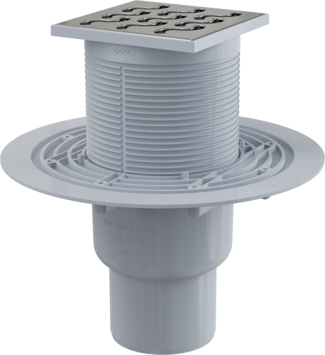 Душевой трап Alcadrain APV202 20х20 хром