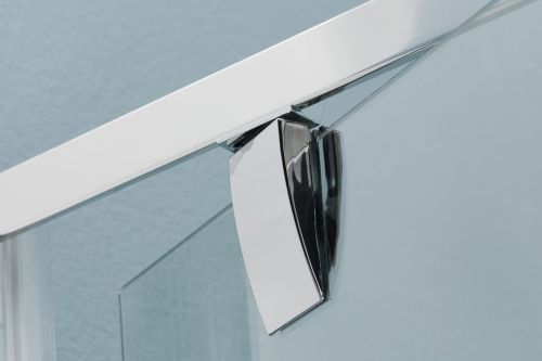 Душевая дверь Kolpa-San LUNA 534210 90х190 стекло прозрачное профиль серебро