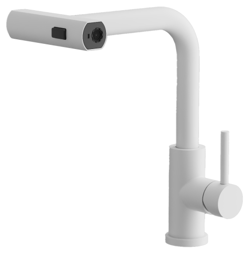 Смеситель для кухни BELZ B74811-8 на мойку белый