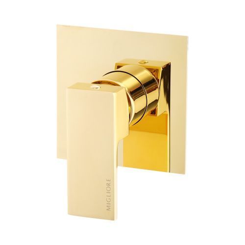 Смеситель для душа Migliore KVANT GOLD 25400 встраиваемый в стену золото