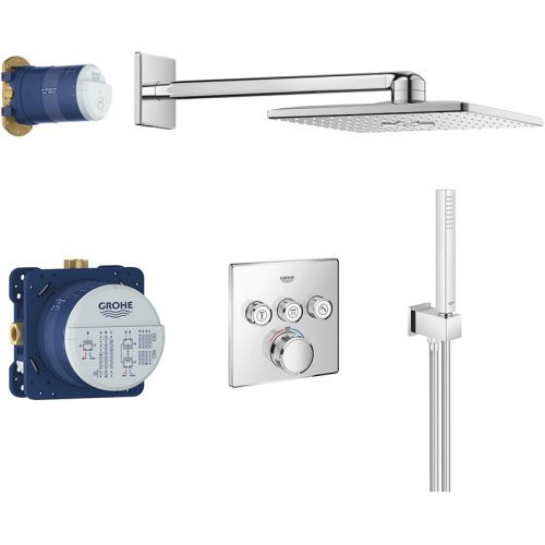Душевая система Grohe Grohtherm 34706000 встраиваемая в стену цвет хром