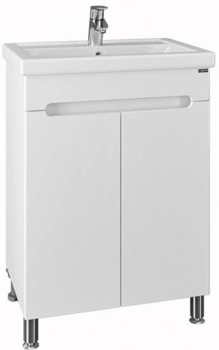 Тумба под раковину СанТа Лондон 224015 60х40 напольная цвет белый