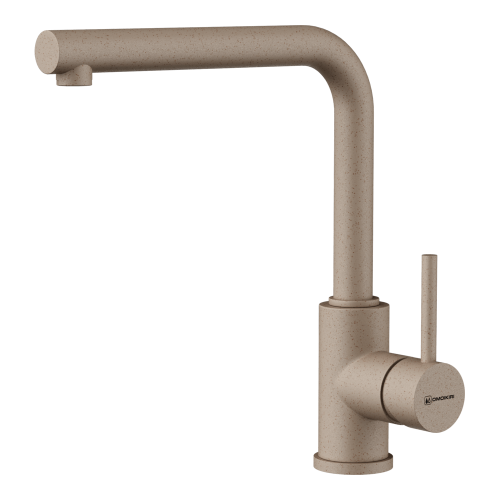 Смеситель для кухни Omoikiri Nakagawa-P 4974309 на мойку бежевый
