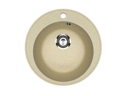 Кухонная мойка Uperwood ECON UPD-405 4910201228 50х50 цвет бежевый поверхность матовая