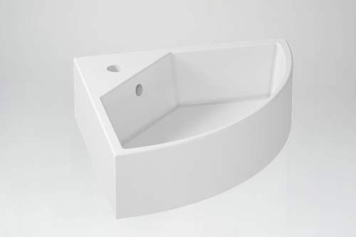 Раковина из сантехнического фарфора Galassia M2 5202 50х50 подвесная цвет белый