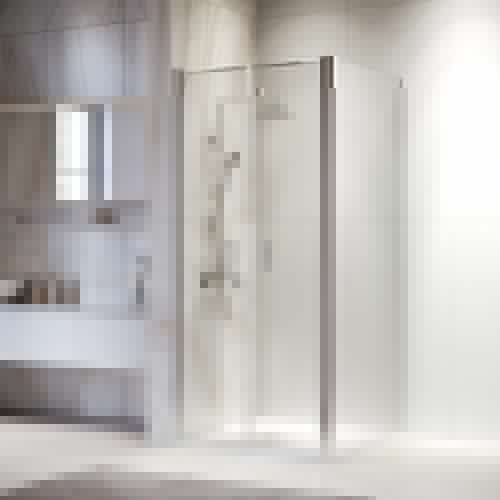 Душевой уголок RGW Passage 060813400-011 100х100 стекло прозрачное профиль хром без поддона