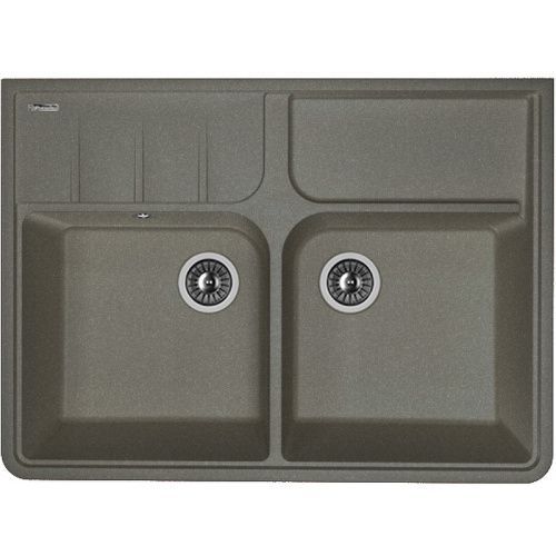 Кухонная мойка Florentina Вилладжио 20.385.F0898.102 90х65 цвет серый поверхность матовая