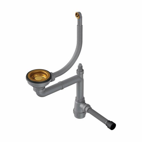 Слив-перелив Omoikiri WK-1-R 4956487 латунь