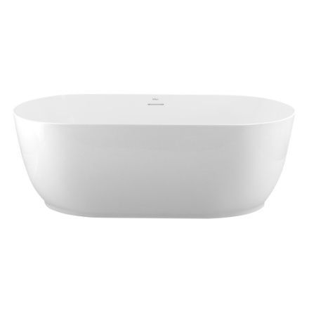 Ванна акриловая BelBagno BB413-1700-800-MATT 170х80 отдельностоящая овальная с ножками