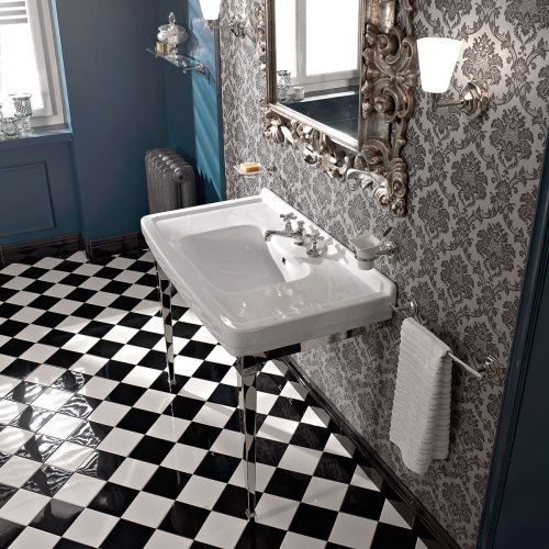 Консоль под раковину Sbordoni Neoclassica N703 105х60х76 напольная цвет хром