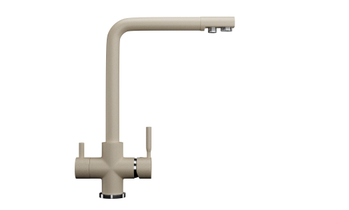 Смеситель для кухни Ulgran Classic U-016-328 на мойку бежевый