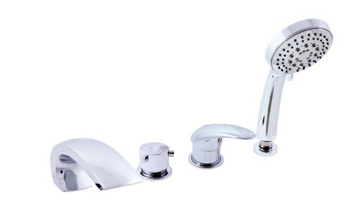 Смеситель RavSlezak D472.5P на борт ванны хром