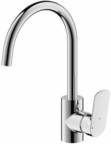 Смеситель для кухни Bravat RHEIN F7429564CP-ENG на мойку хром