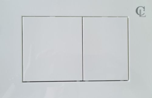 Клавиша смыва механическая CeramaLux LC-014 цвет белый