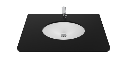 Раковина из сантехнического фарфора Creavit TP205-00CB00E-0000 60х50 встраиваемая цвет белый 1 отверстие под смеситель