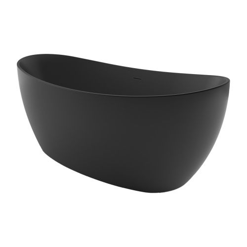 Ванна акриловая Azario Glasgow GLA16778MB 170х80 отдельностоящая овальная с каркасом