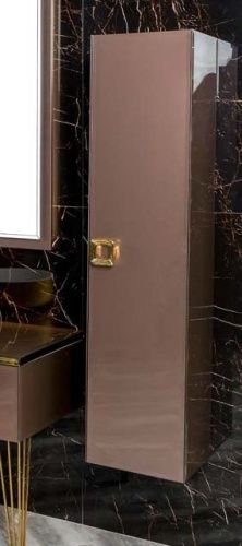 Шкаф-пенал Armadi Art Lucido 772-PU 40х150 подвесной цвет розовый