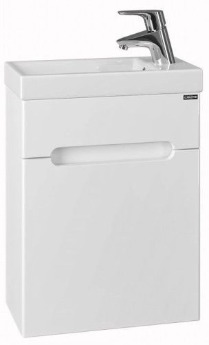 Тумба под раковину СанТа Лондон 224017 40х20 подвесная цвет белый