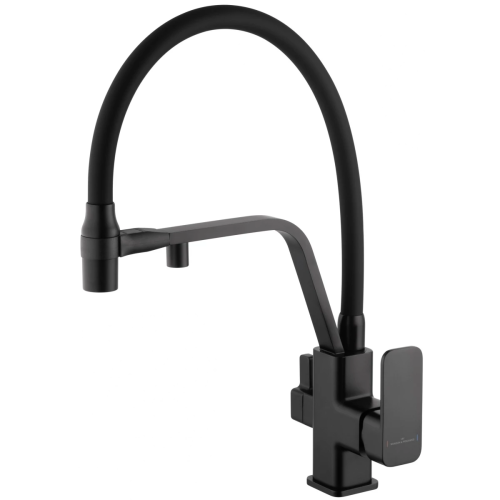 Смеситель для кухни Wonzon & Woghand WW-88458013-MB на мойку черный