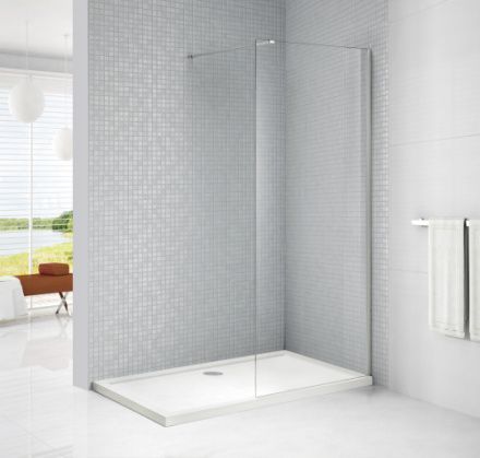 Душевая перегородка Cezares LIBERTA LIBERTA-L-1-70-C-Cr 70х195 стекло прозрачное профиль хром