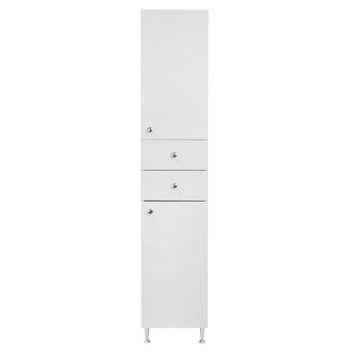 Шкаф-пенал Loranto Моника CS00046815 40х180 напольный цвет белый