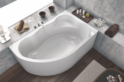 Ванна акриловая Kolpa-San AMADIS 567330 160х100 угловая асимметричная без каркаса