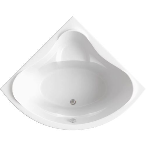 Ванна акриловая Bas Модена В 00025 150х150 угловая четверть круга с каркасом