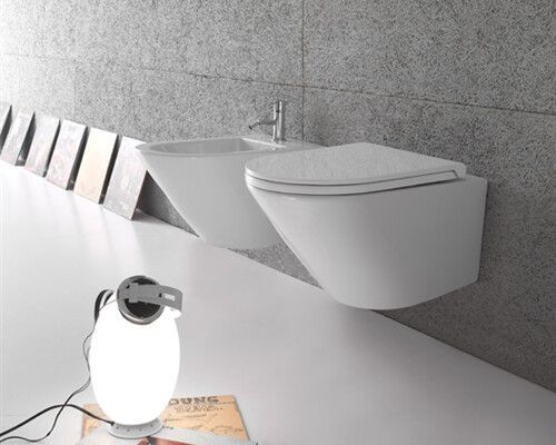 Чаша унитаза подвесная Globo FORTY3 FOS07BI цвет белый без сиденья безободковая смыв торнадо