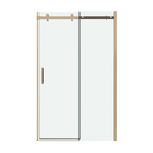 Душевая дверь Grossman Classic 100.K33.04.160.32.00 160х195 стекло прозрачное профиль золото