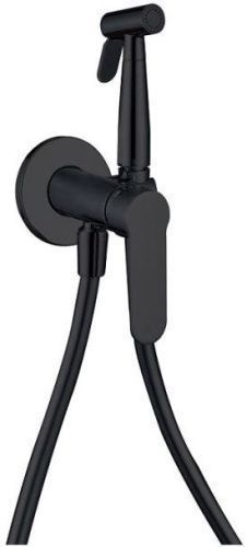 Гигиенический душ со смесителем Aquanet Passion AF300-52B черный