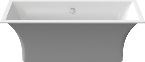 Ванна из литьевго мрамора Bas Мадрид ВА00007 170х80 отдельностоящая прямоугольная с каркасом