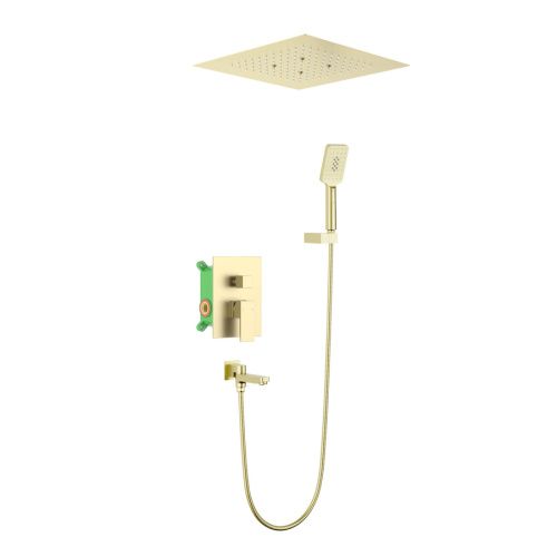 Душевая система Timo Selene SX-2039/17SM встраиваемая в стену цвет золото