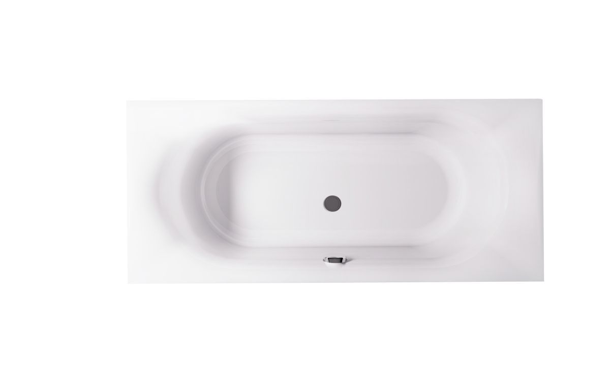 Ванна из литьевго мрамора Astra-Form Лира 01010020 170х75 пристенная прямоугольная с ножками