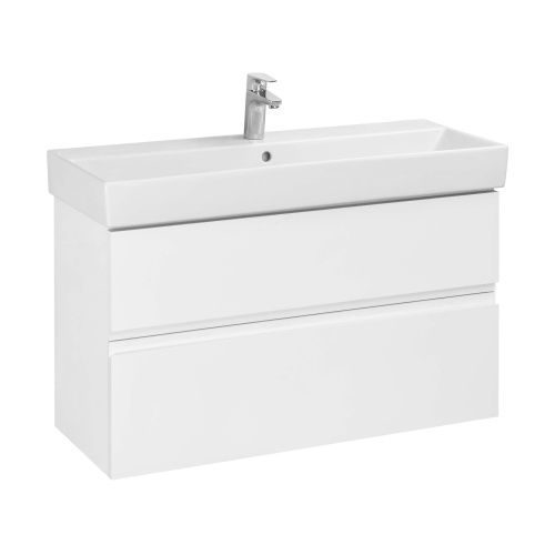 Тумба под раковину Roca OLETA A857641501 100х40 подвесная цвет белый