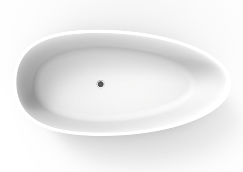 Ванна из искусственного камня Timo RALI RALI1700 170х80 отдельностоящая овальная