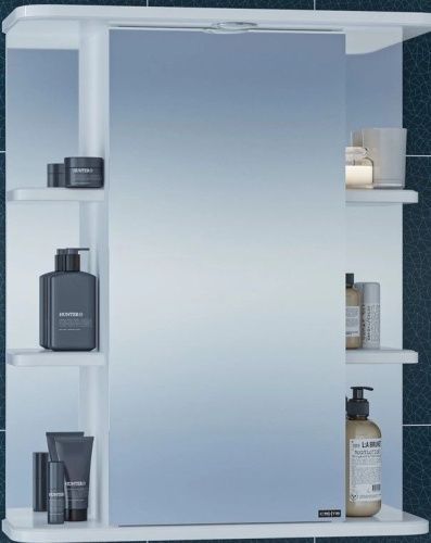 Зеркало-шкаф СанТа Герда 101042 60х70 подвесной цвет белый