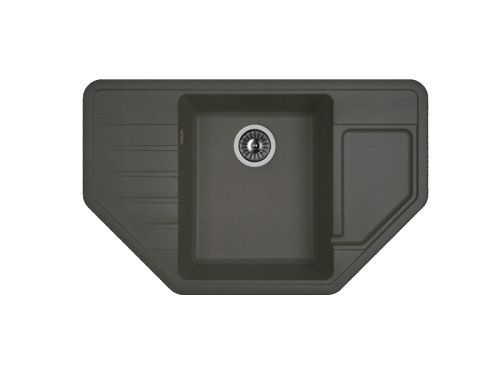 Кухонная мойка Dr.Gans Рио 25.080.C0800.411 80х50 цвет серый поверхность матовая