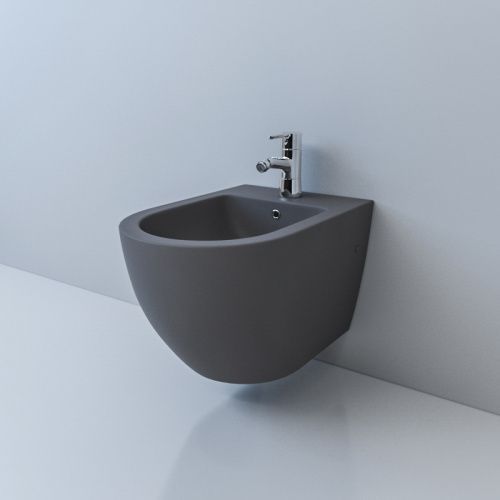 Биде подвесное Esbano GARCIA ESUPAZALW цвет серый